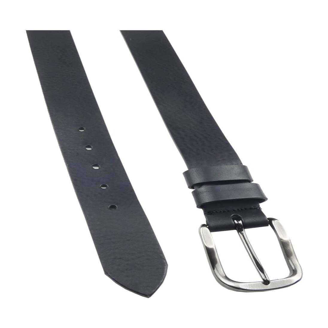 Cintura Napoli in Pelle 4cm con Fibbia Zama Canna di Fucile