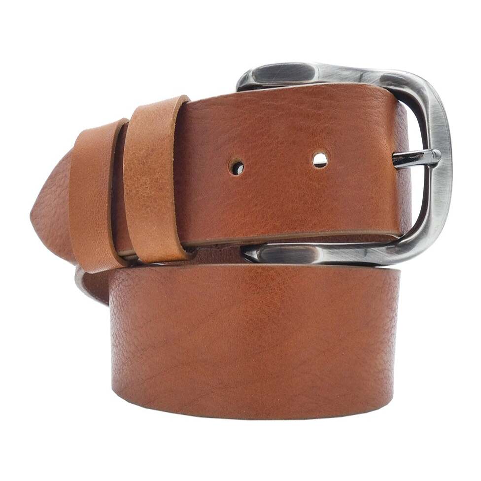 Cintura Napoli in Pelle 4cm con Fibbia Zama Canna di Fucile