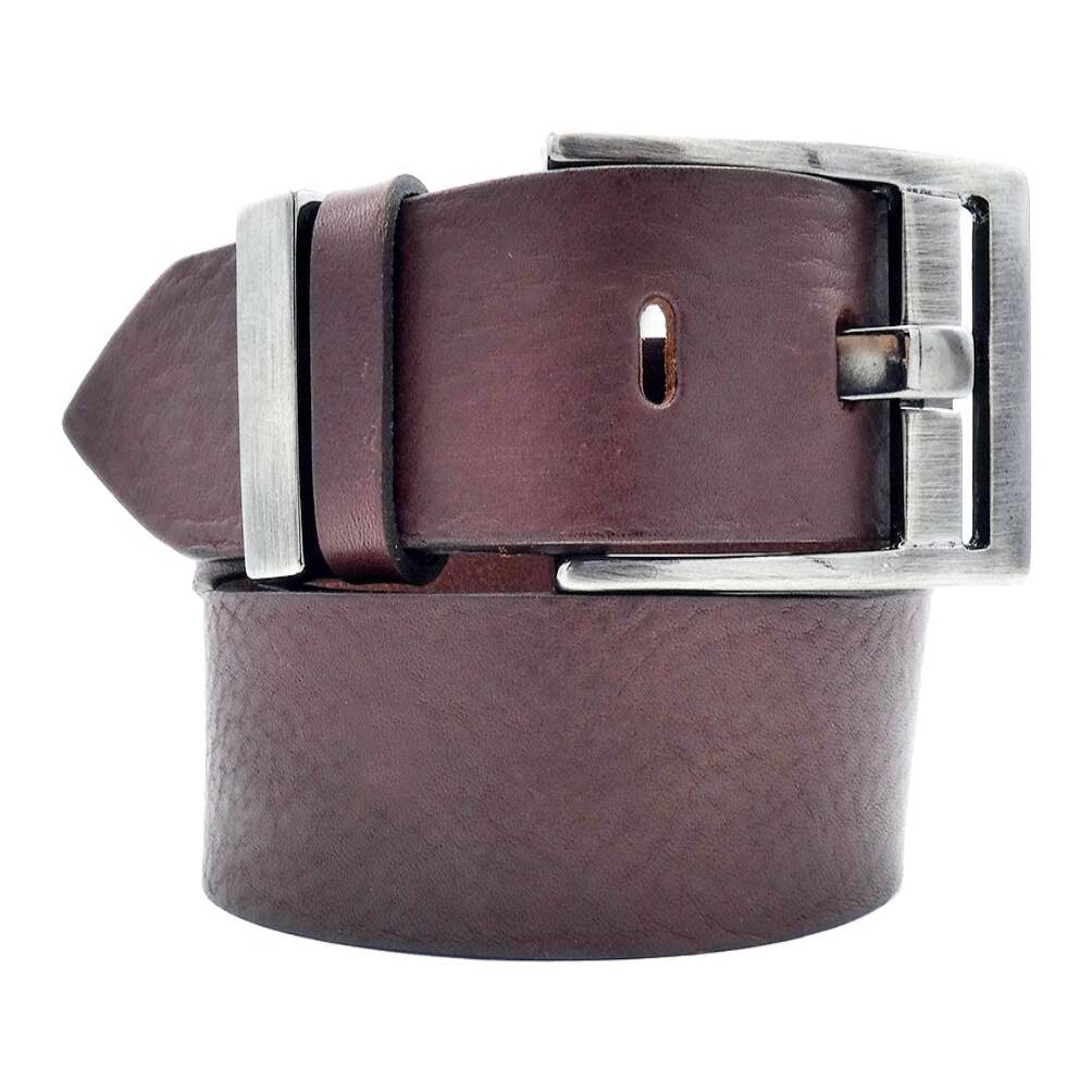 Cintura in cuoio Firenze 4cm fibbia zama canna di fucile