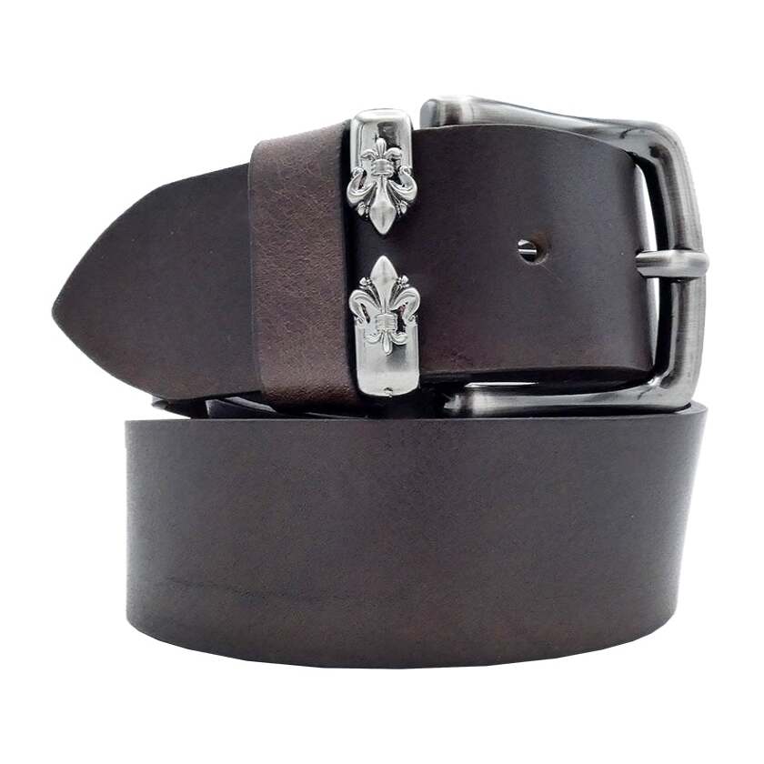 Cintura in cuoio Gigli realizzazione artigianale made in Italy
